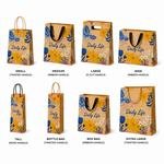 Kraft Paper Bag V Bottom view 2